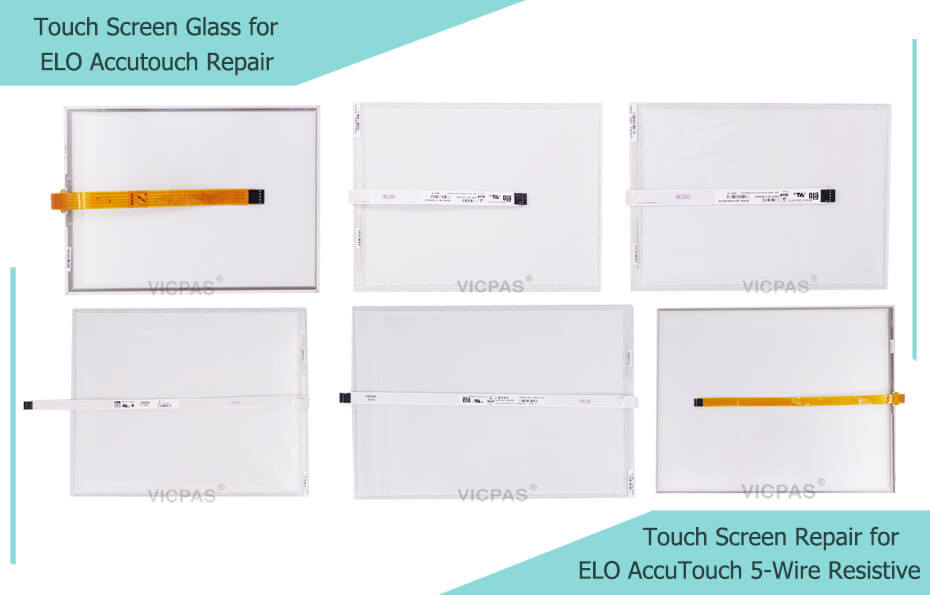 elo accutouch 5wire resistive touch screen panel glass repair