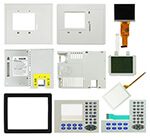 AB Panelview plus 400 Touchscreen Keypad LCD Display plastic case for repair