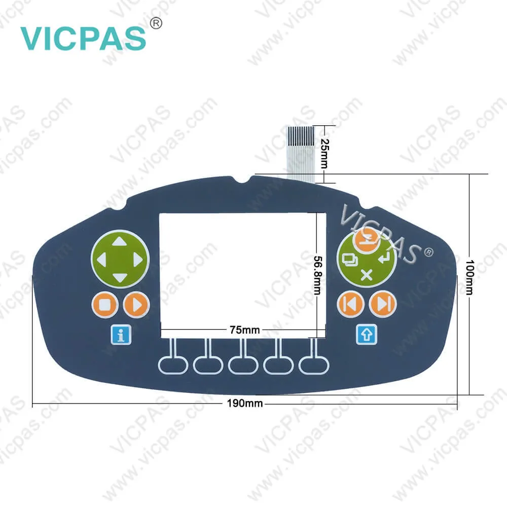 3HNA006148-001 3HNA024941-001 IRC5P Membrane Keypad