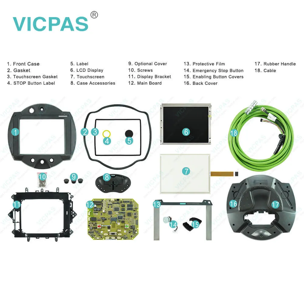 6AV6645-0BE02-0AX0 Siemens Mobile Panel 277 Touchscreen