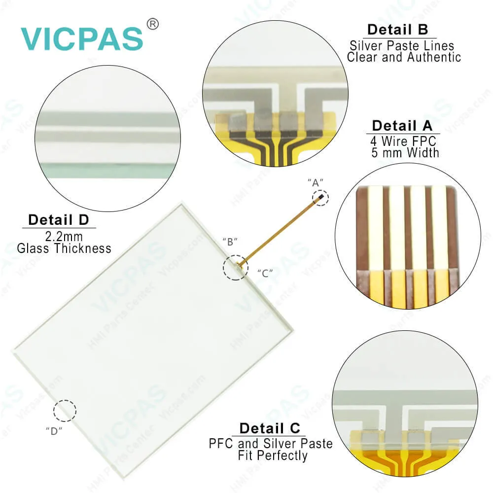 cMT2159X Front Overlay Touch Digitizer Glass Repair