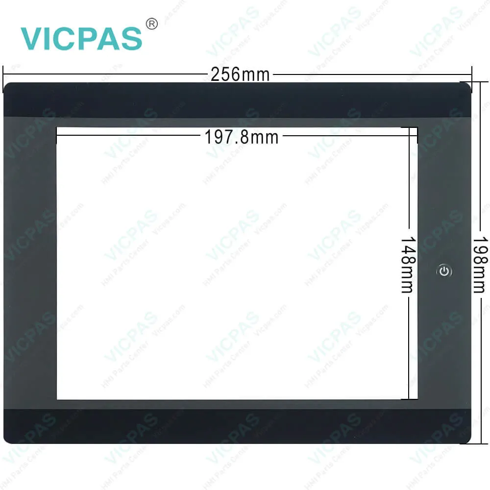 cMT-iPC10 Front Overlay Touch Screen Film Replacement