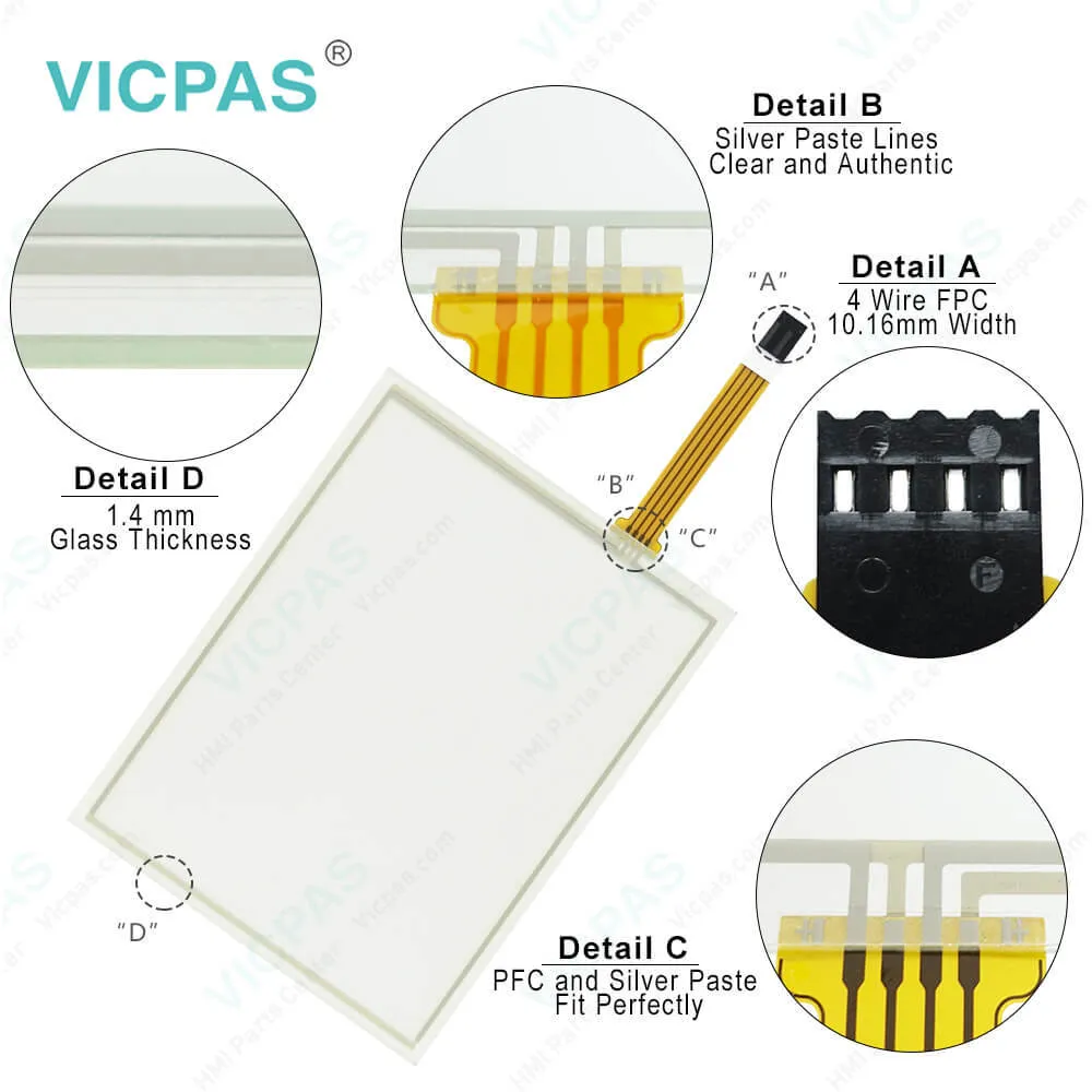 ESA Terminals HMI VT575 VT575W0PSET Touchscreen Replacement