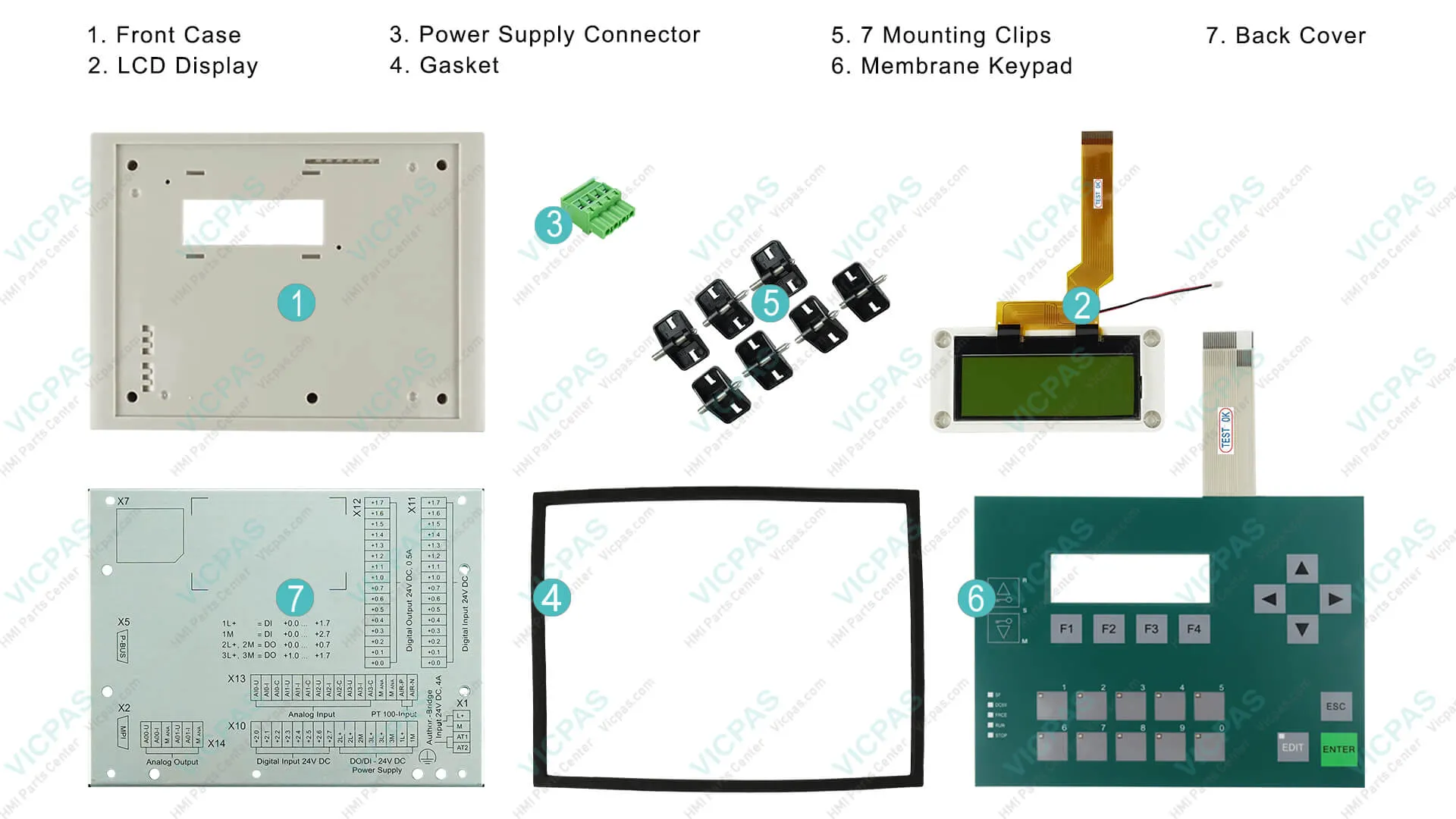 Siemens C7 613 Repair parts