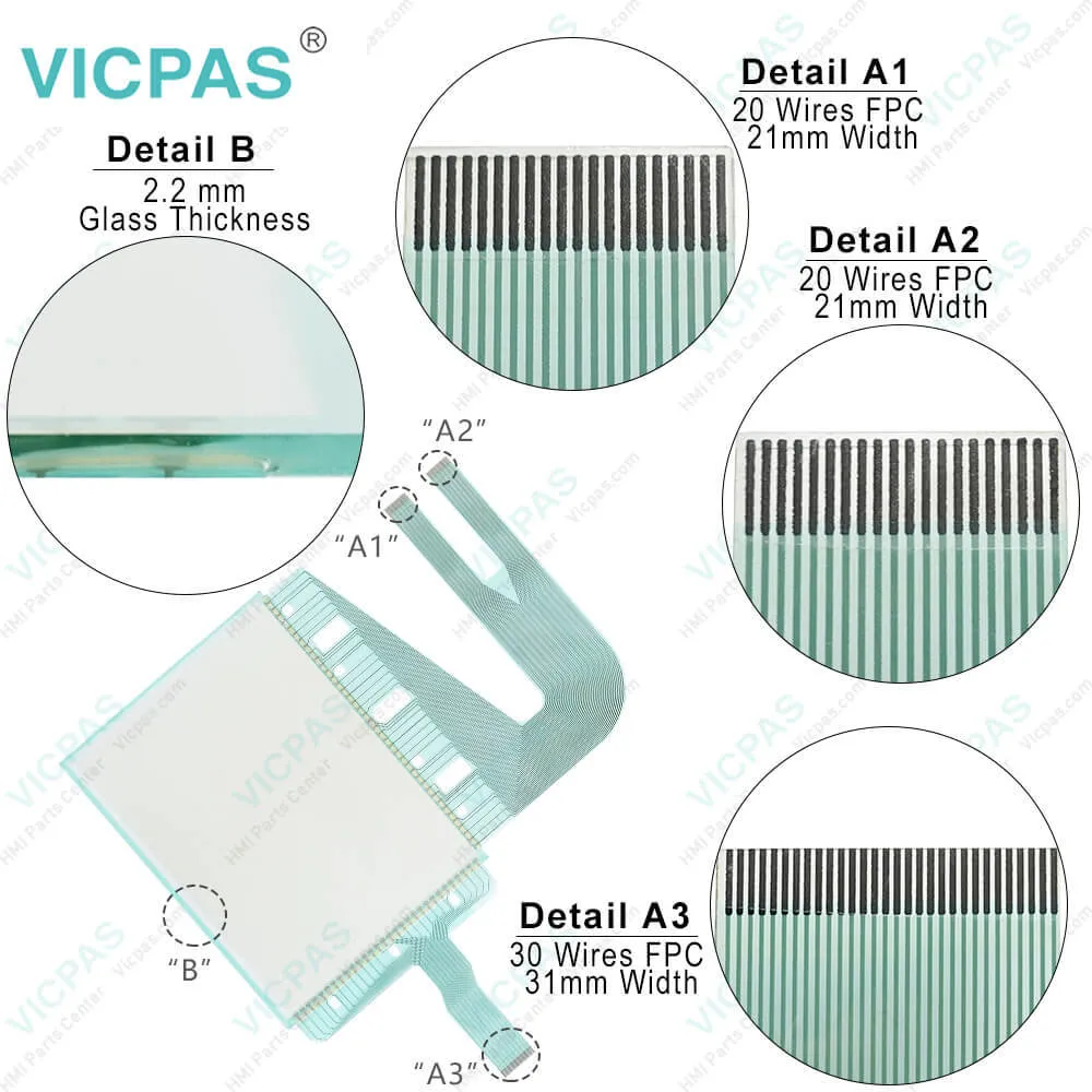 GP2600-TC11 GP2600-TC11-24V Proface Touch Glass Overlay