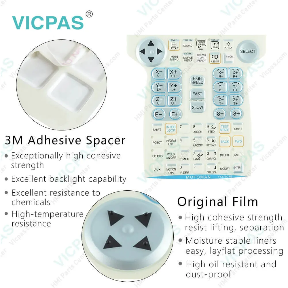 YASKAWA MOTOMAN YKS-001E Membrane Keypad Keyoard
