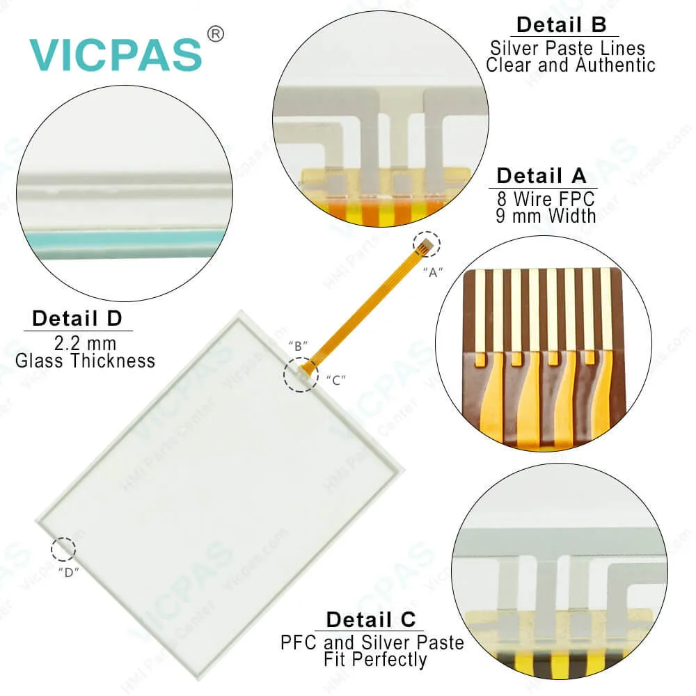 Magelis XBTGT5330 XBT GT5330 Touch Screen Panel Overlay