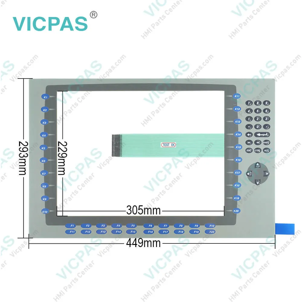 2711P-RDK15C PanelView Plus Membrane Keypad Keyboard