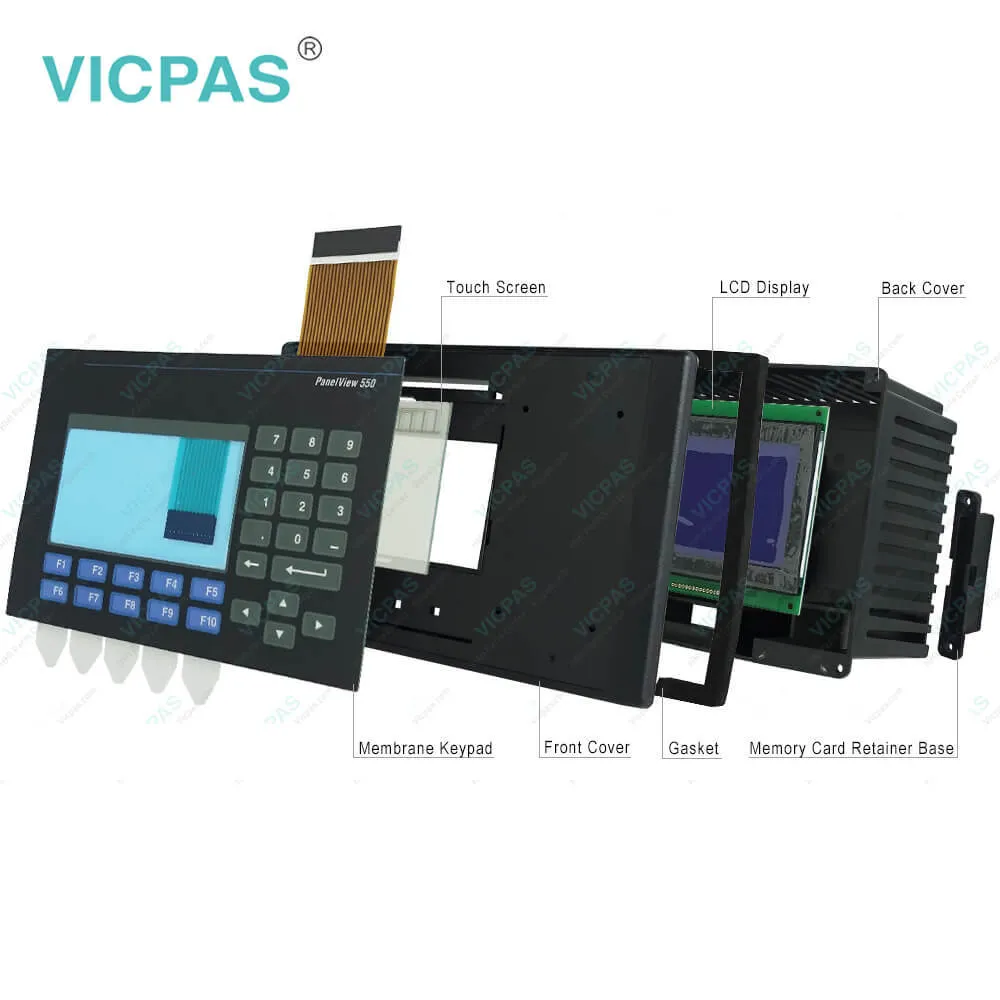 2711-B5A20 Touch Screen Panel with Membrane Keypad