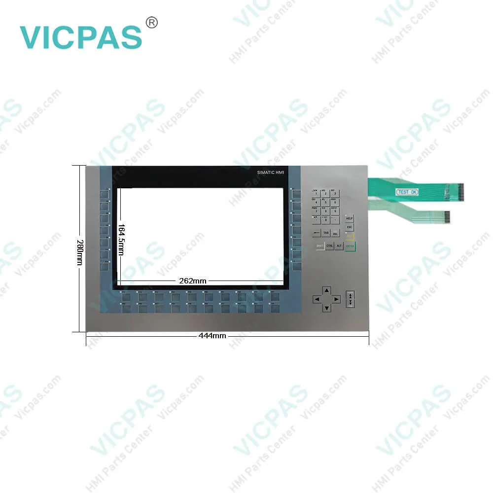 6AV2124-1MC01-0AX0 Siemens KP1200 Comfort Membrane Switch