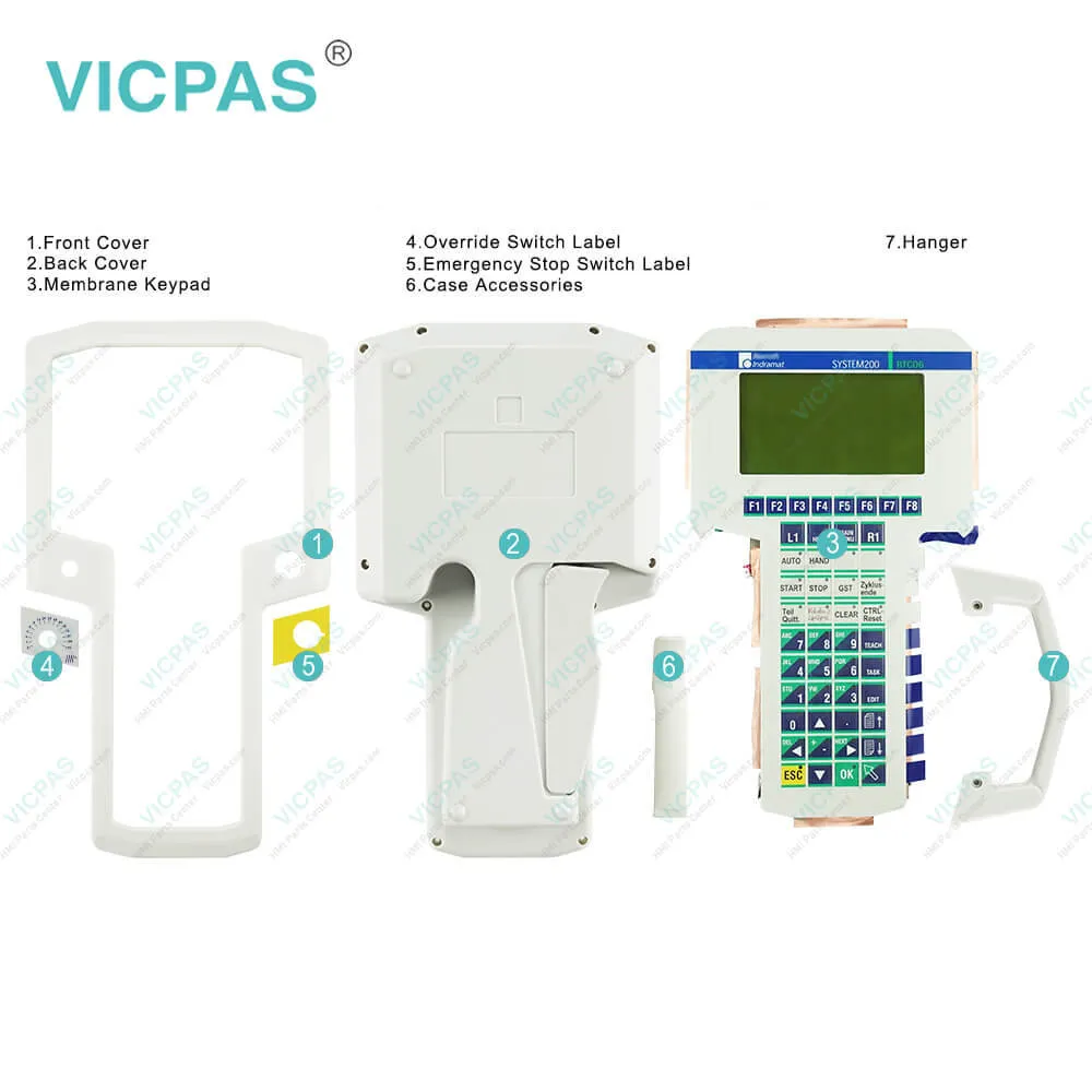 BTC06.2A-F-EN3-FW Operator Keyboard Plastic Cover Body
