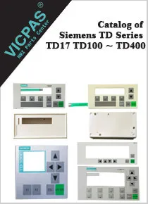 Simatic TD17 TD100~TD400 Parts Catalog