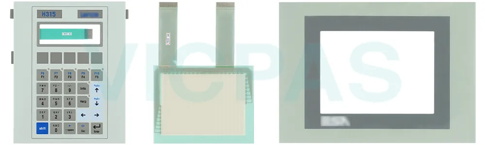 LENZE EPM HMI Parts EPM-H606 Touch Screen Monitor Front Overlay for repair replacement