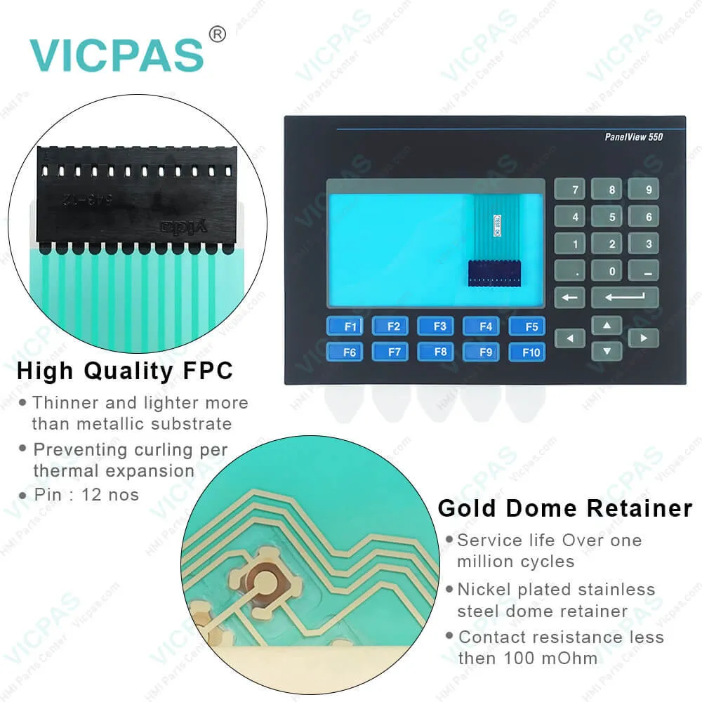 2711-K5A14 PanelView 550 Membrane Keyboard Keypad