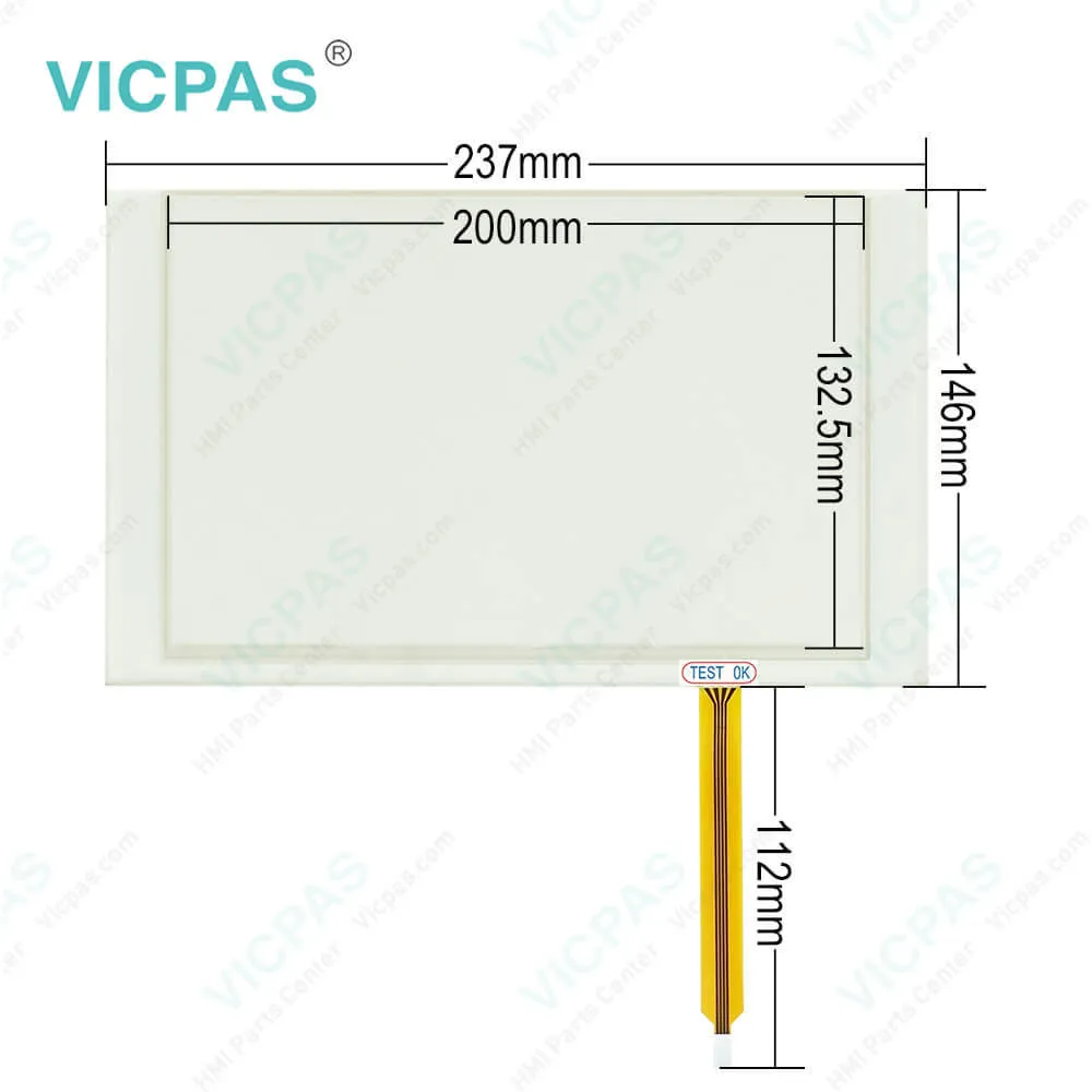 Red Lion Graphite G09C1000 HMI Panel Glass Repair