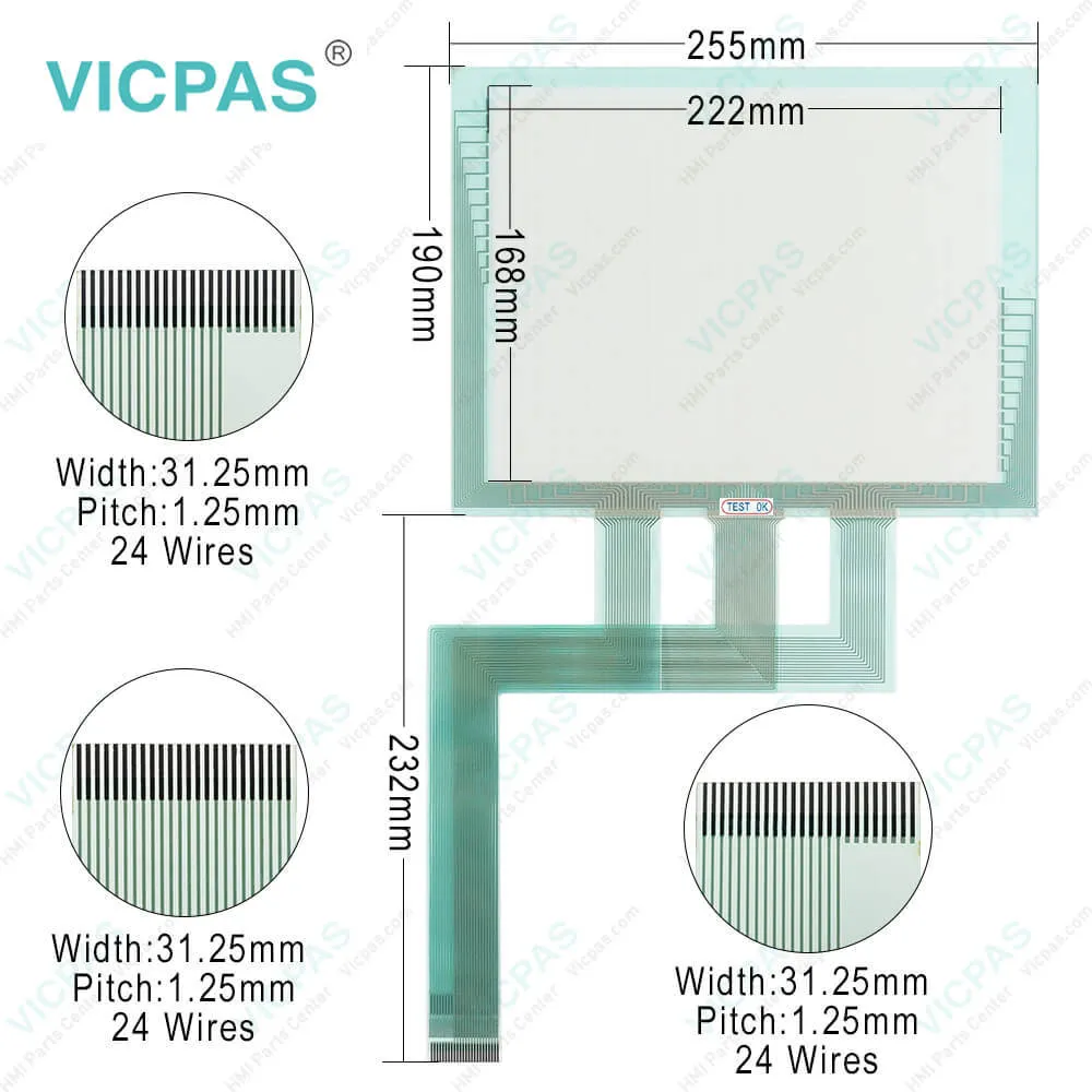 Pro-face 2780027-02 GP577R-TC41-24VP Overlay Touch Panel