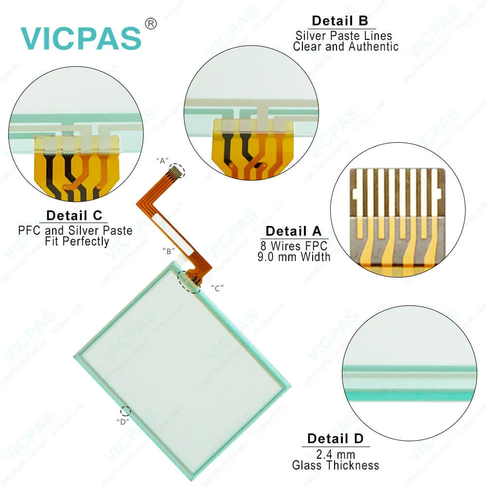 Membrane keypad for XBTGK2330 membrane keyboard switch