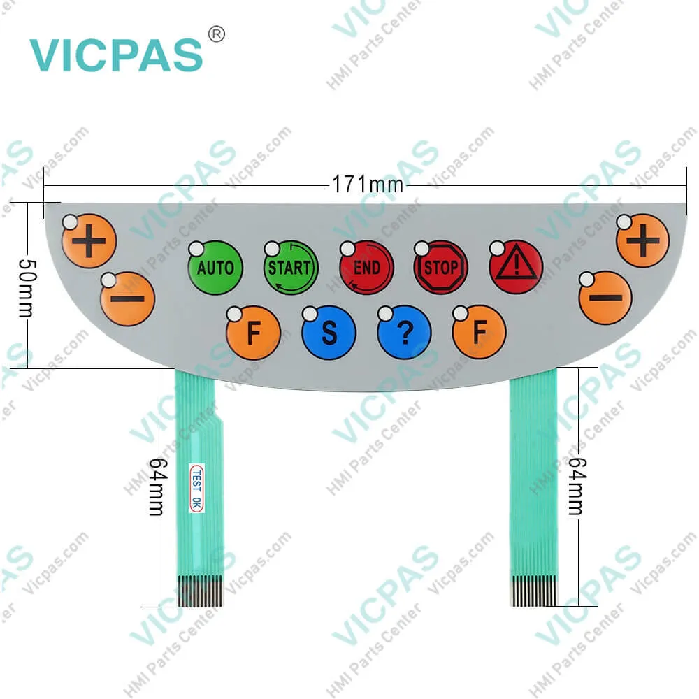 B&R 4MP281.0843-13 Keypad Membrane Touch Panel