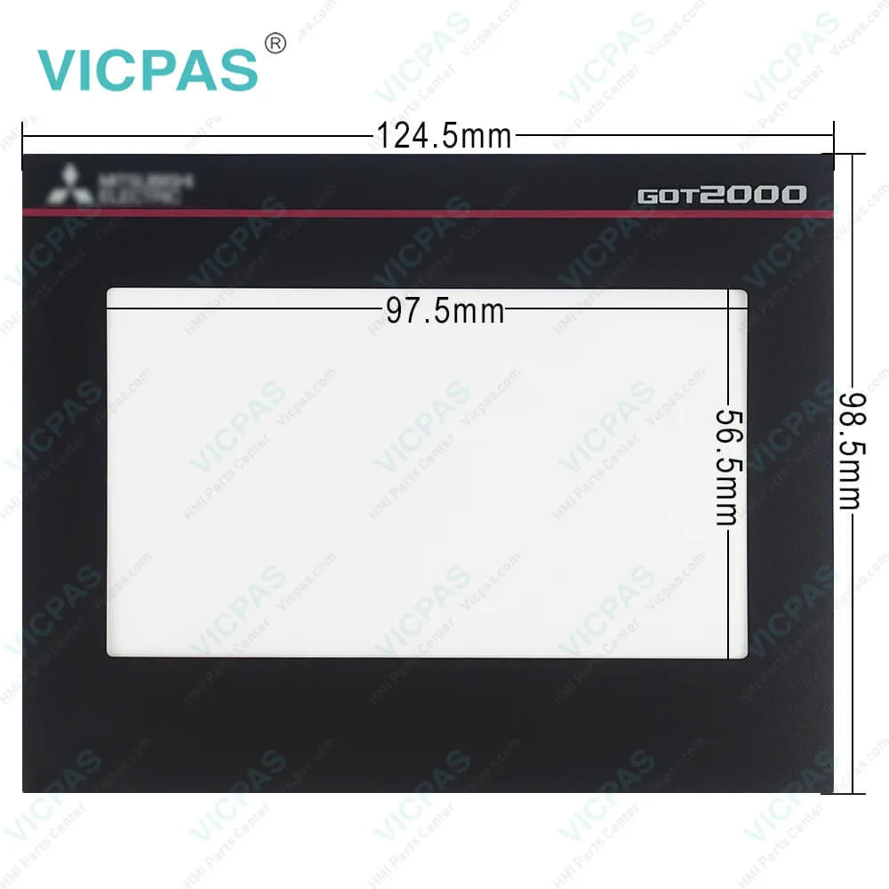 Mitsubishi GT2104-RTBD HMI Touch Panel Front Overlay