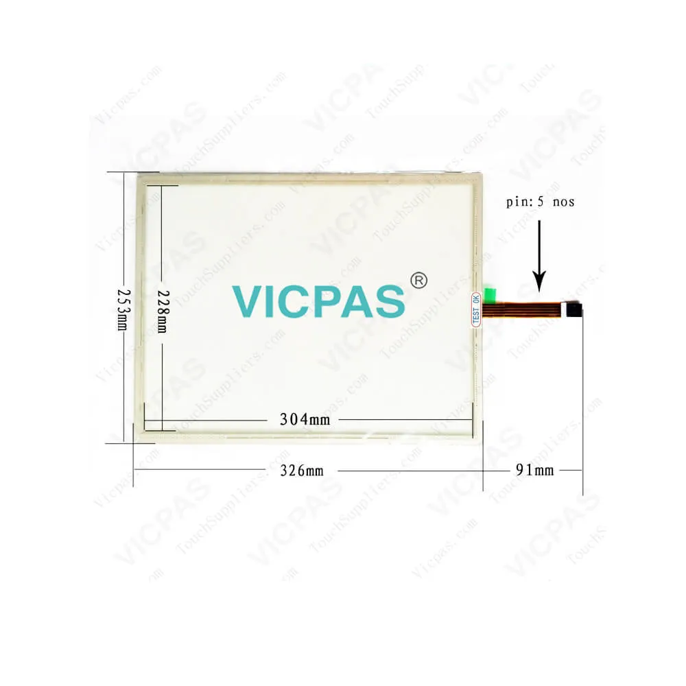 91-02513-00C/D Touch Screen Glass Replacement Part