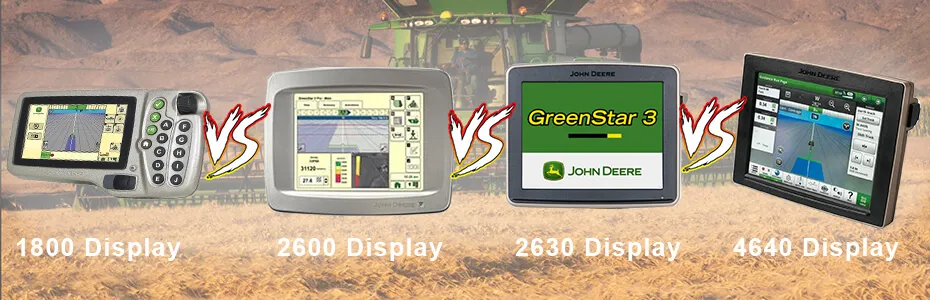 John Deere 1800 Display VS 2600 Monitor VS 2630 Display VS 4640 Display