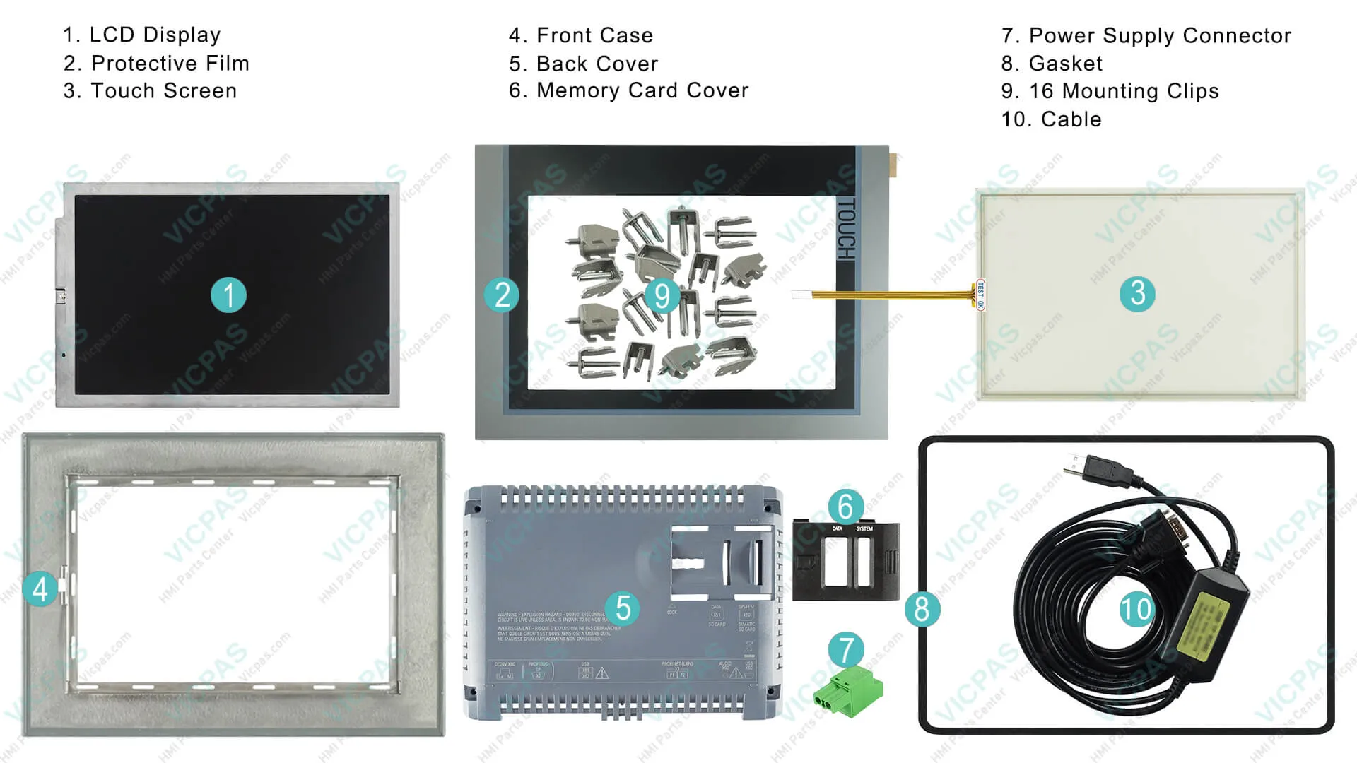 TP900 Comfort HMI Spare Parts from KernfixS