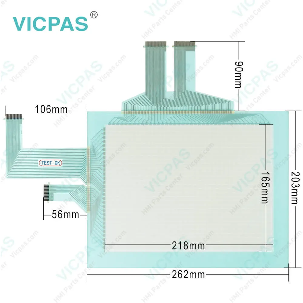 DMC TP-3142S1 TP-3142S2 Touch Screen Panel Glass