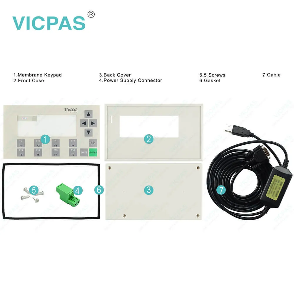 6AG1640-0AA00-2AX1 Siemens SIMATIC TD400C Membrane Switch