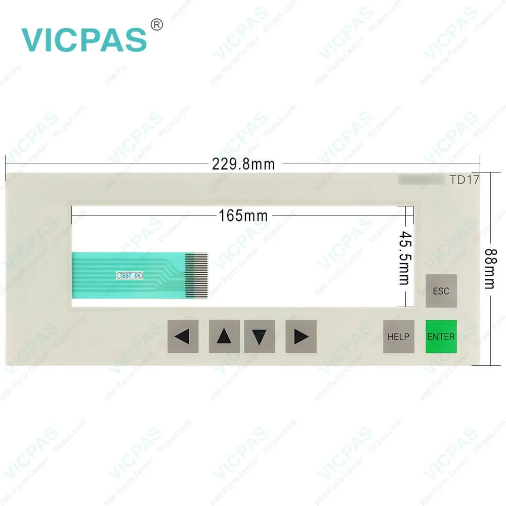 6AV3017-1NE30-0AX0 Siemens SIMATIC TD17 Membrane Keyboard