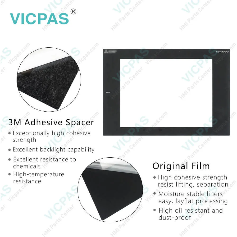 Mitsubishi GT2510-WXTBD Touch Membrane Repair