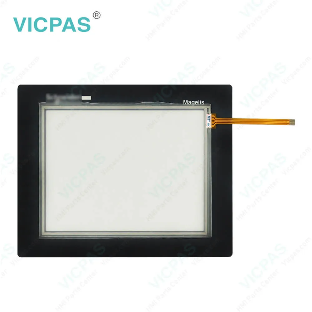 HMIS5T Front Overlay HMI Panel Glass LCD Display Screen