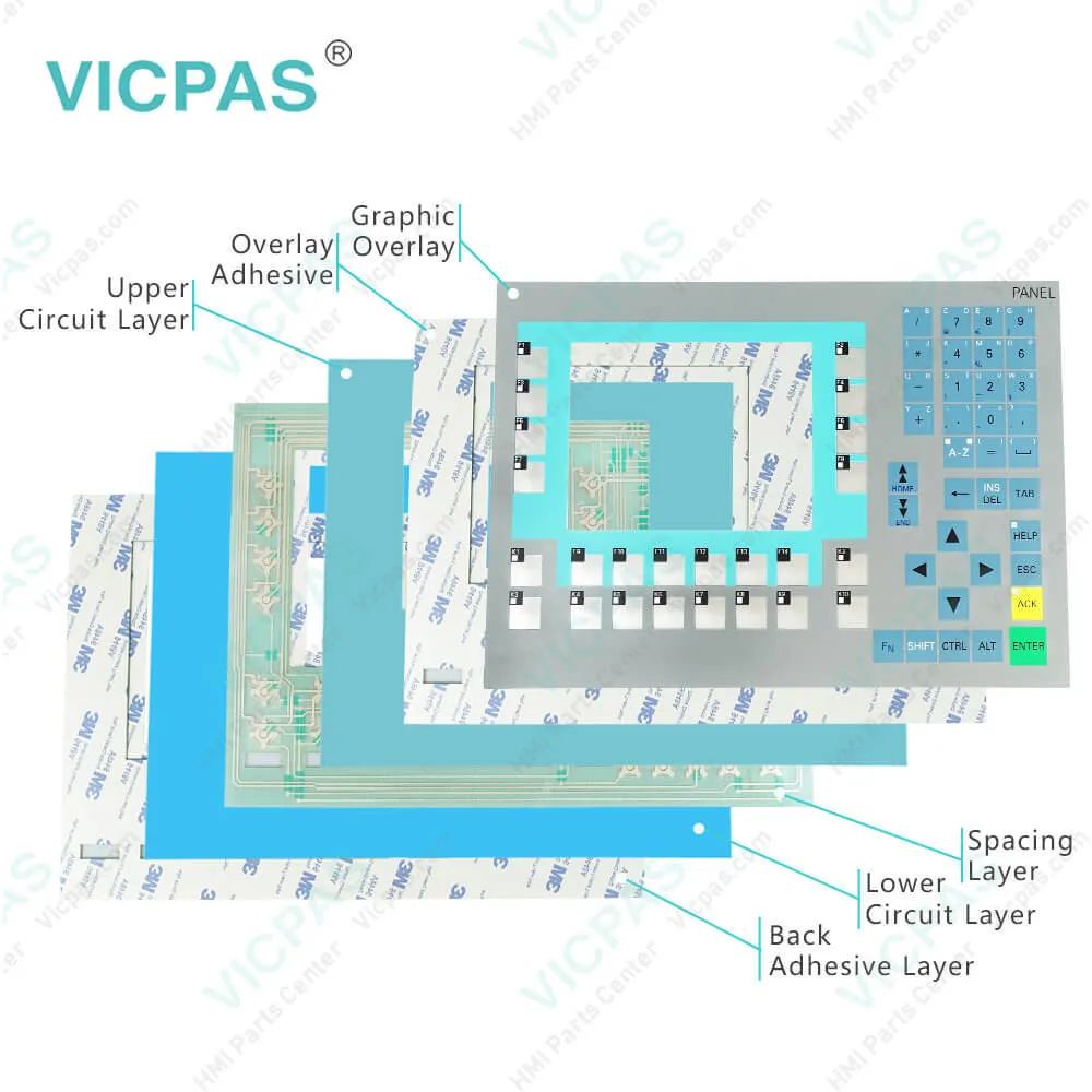 6AV6643-0BA01-1AX1 Siemens OP277 Membrane Keypad Replacement