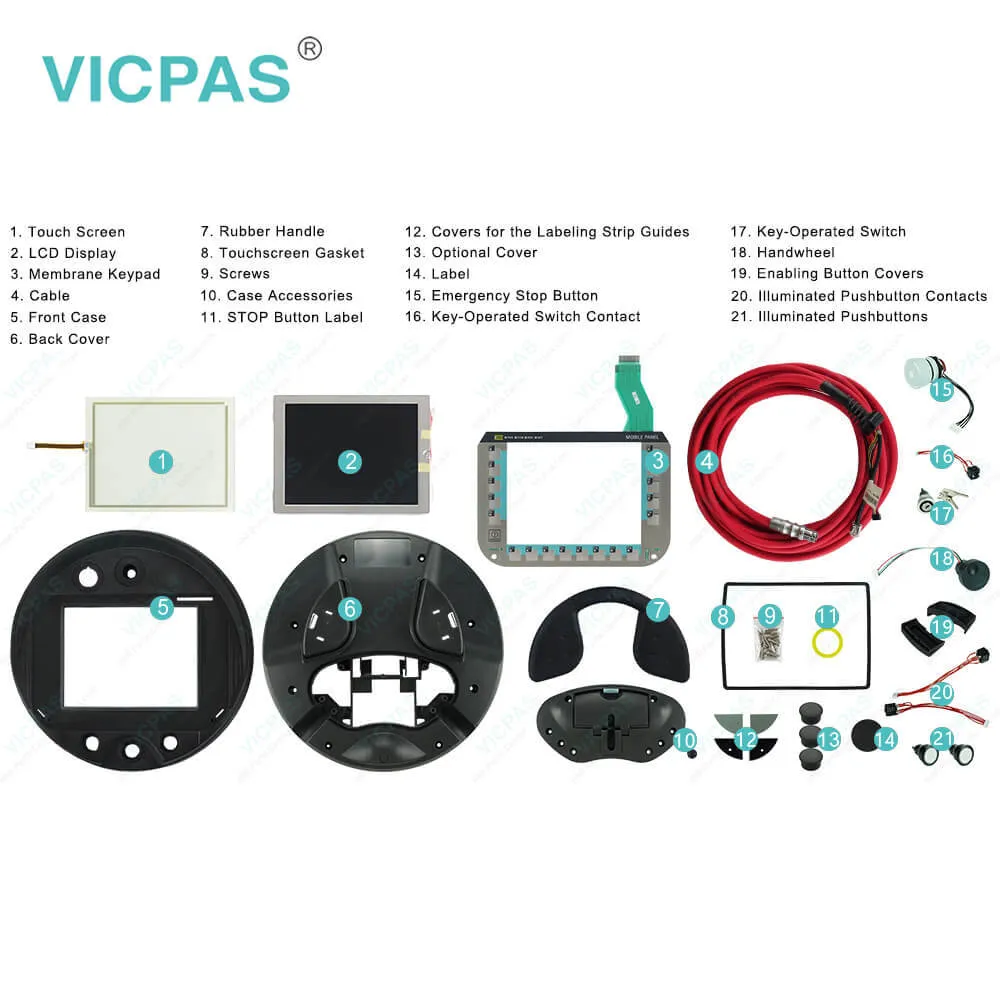 6AV6645-0DE02-0AX1 Siemens Touchs Panel Membrane Switch