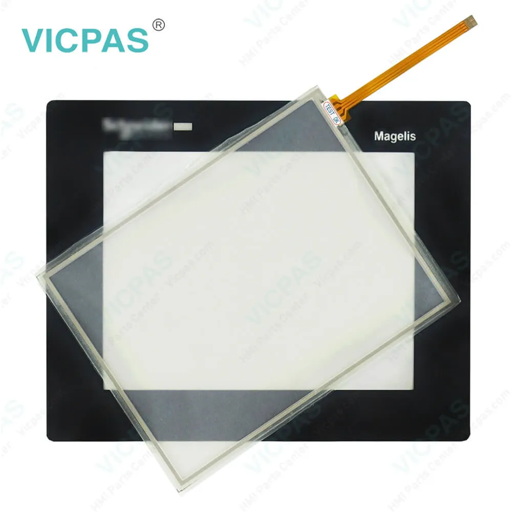 HMISTU855S HMI Front Overlay Touch Digiziter Glass