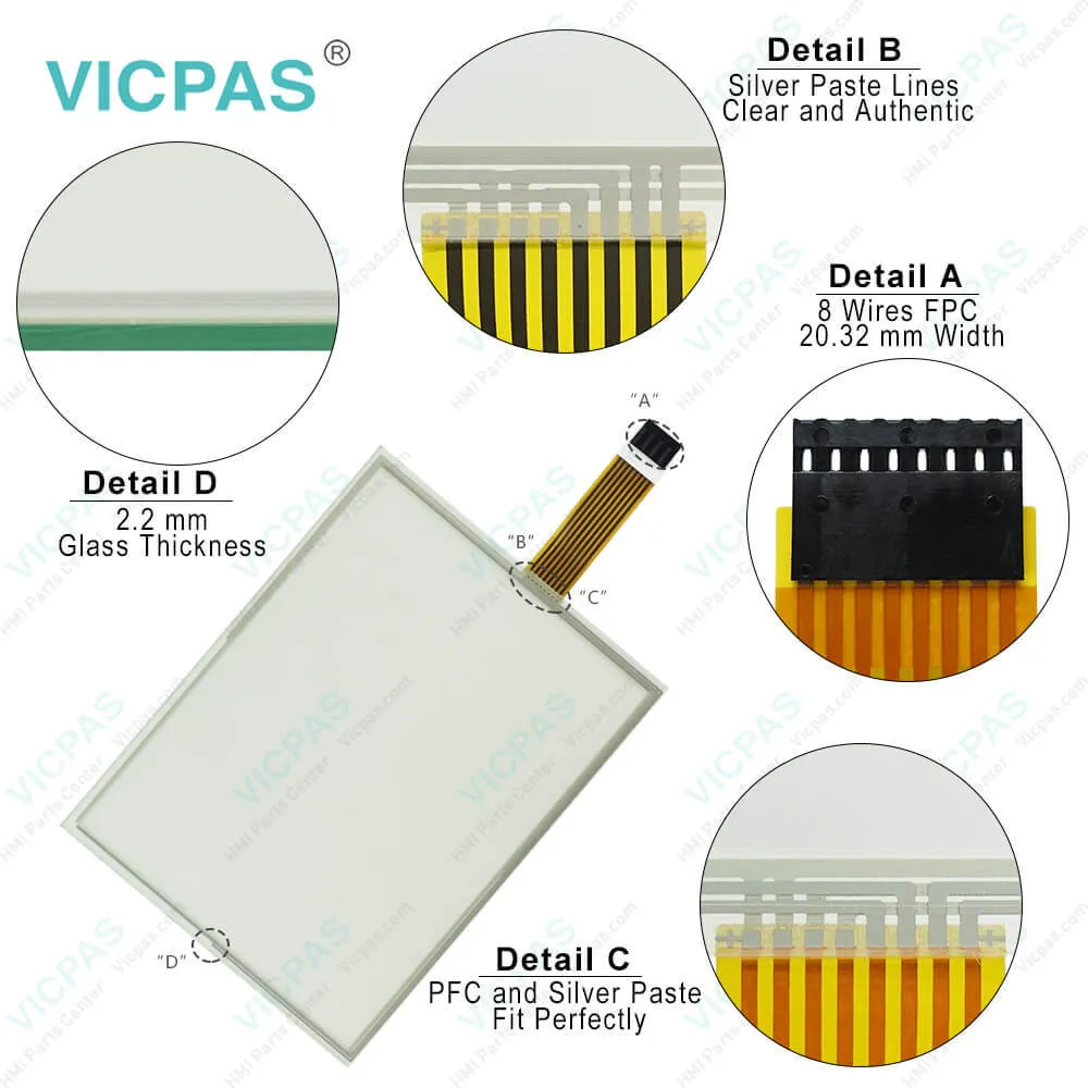 2711P-RDB10C Touch Screen Panel Membrane Keypad Repair