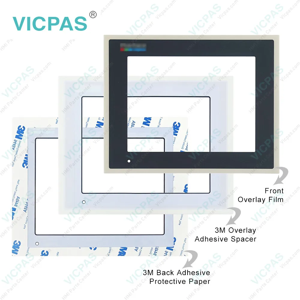 2780051-02 GP370-SC41-24VP Front Overlay Touch Membrane