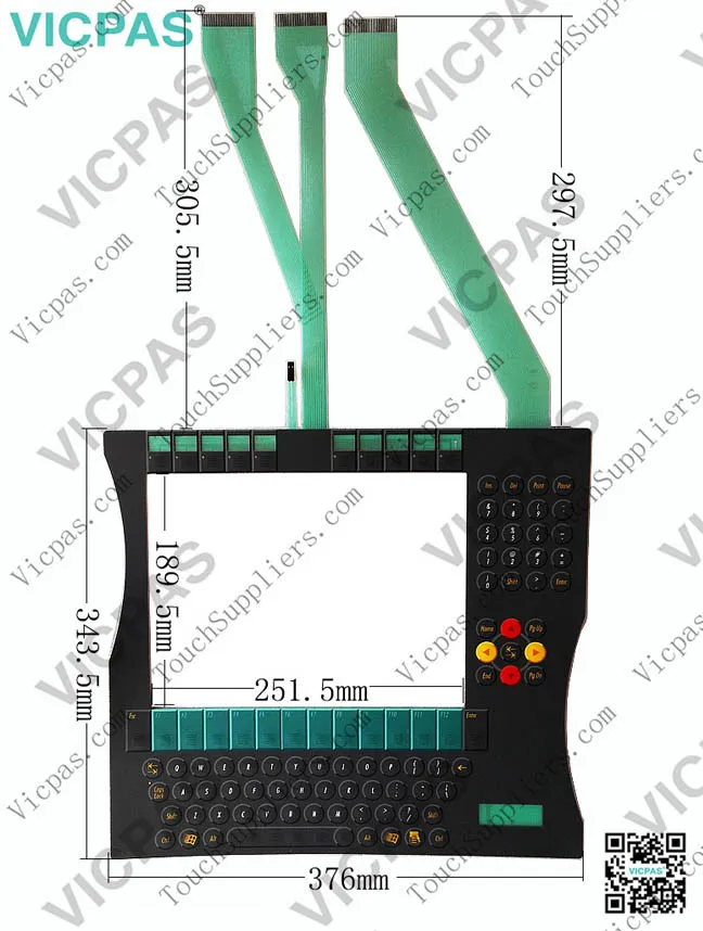 CP7031-0001-0010 Touch Screen Display Terminal Keypad Repair