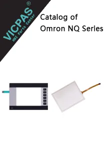 Omron NQ Series HMI Replacement Catalog