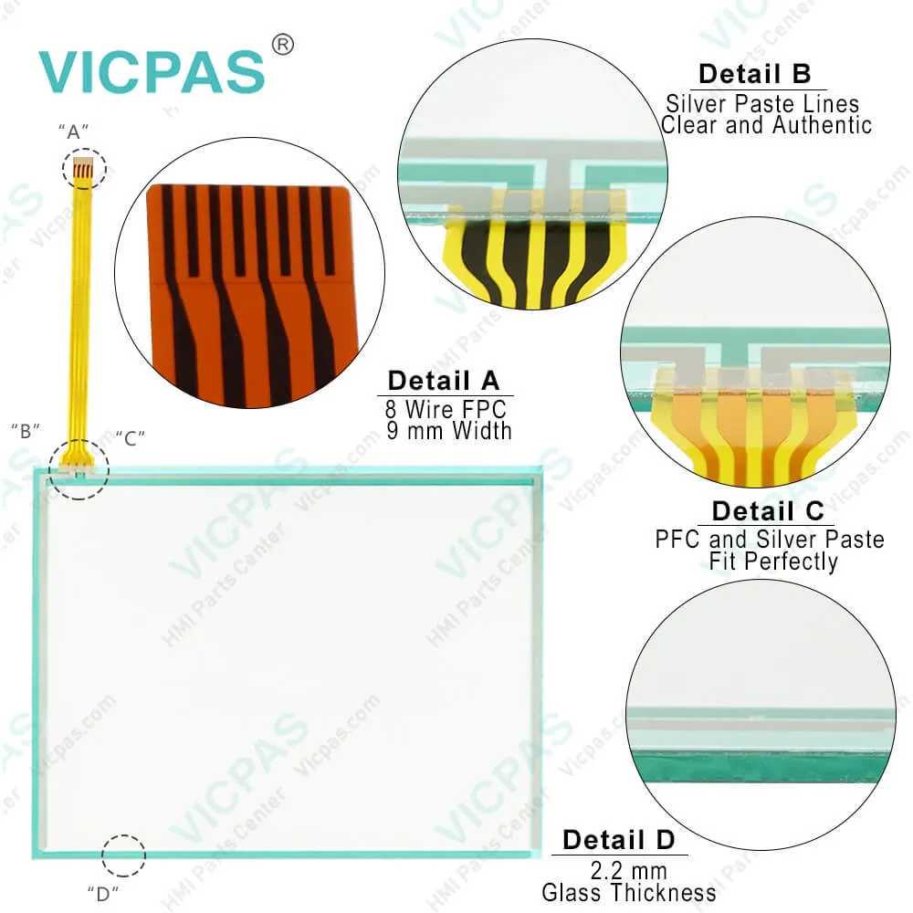Membrane keypad for XBTGK5330 membrane keyboard switch