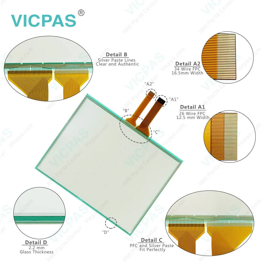 Proface FP-5600TPD Front Overlay Touch Membrane Repair