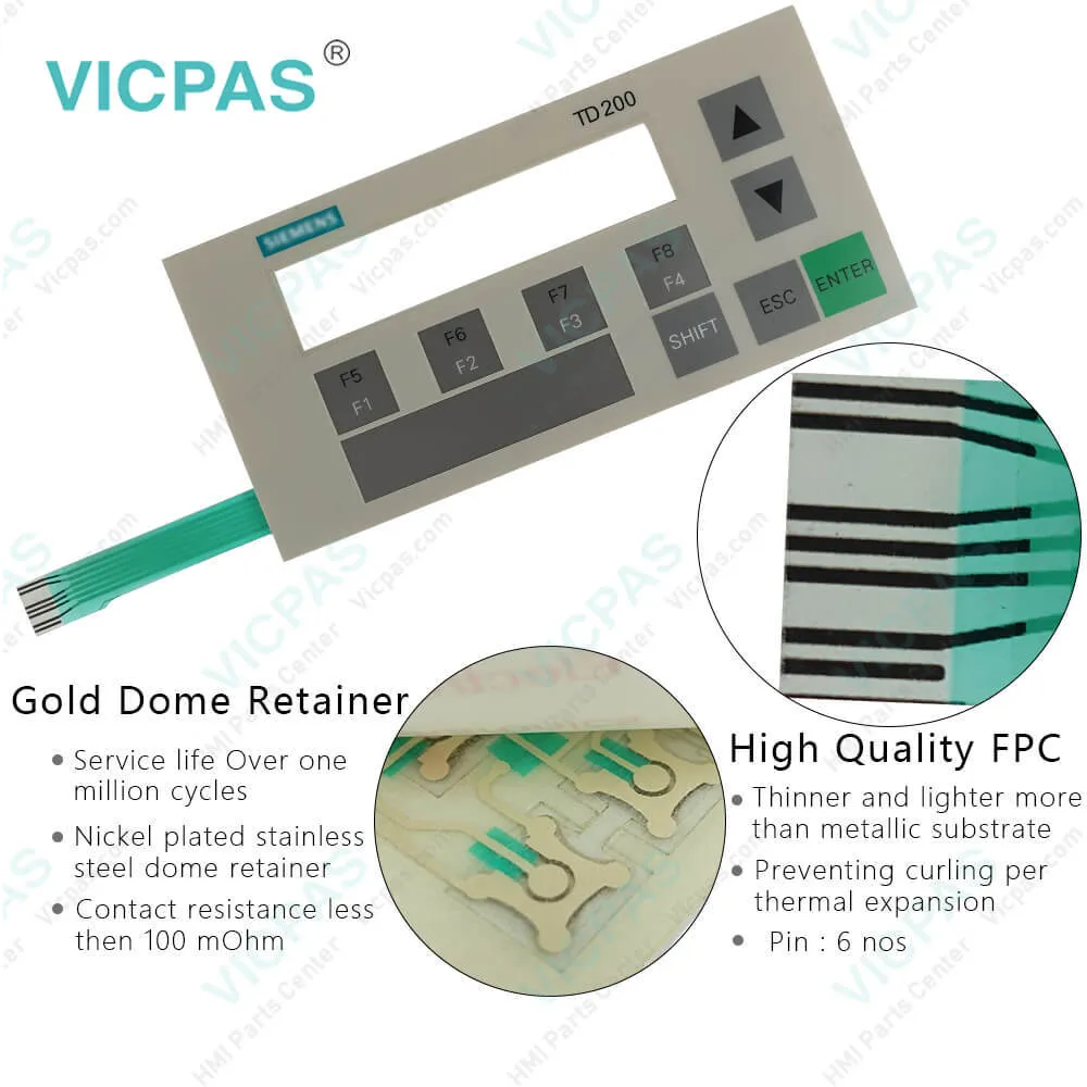 6ES7272-0AA20-0YA0 Membrane Keypad Switch Repair