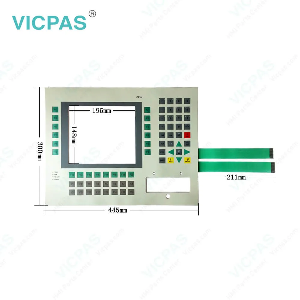 6AV3535-1TA41-0BX1 Operater Panel OP35 Membrane Keypad