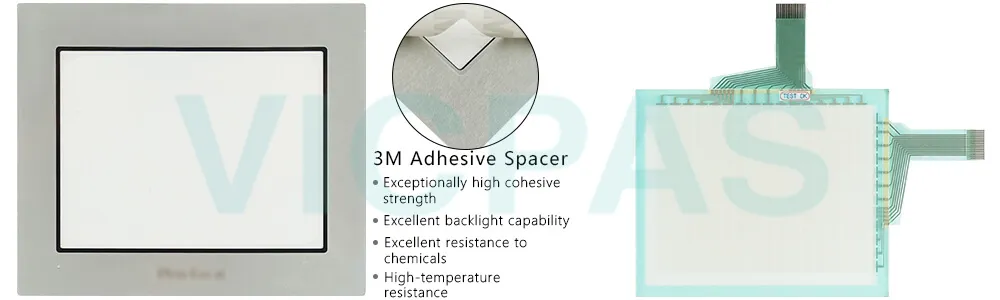 Proface GP-2300L 2980070-02 GP2300-TC41-24V PFXGP2300TD Front Overlay Touch Screen Repair Replacement