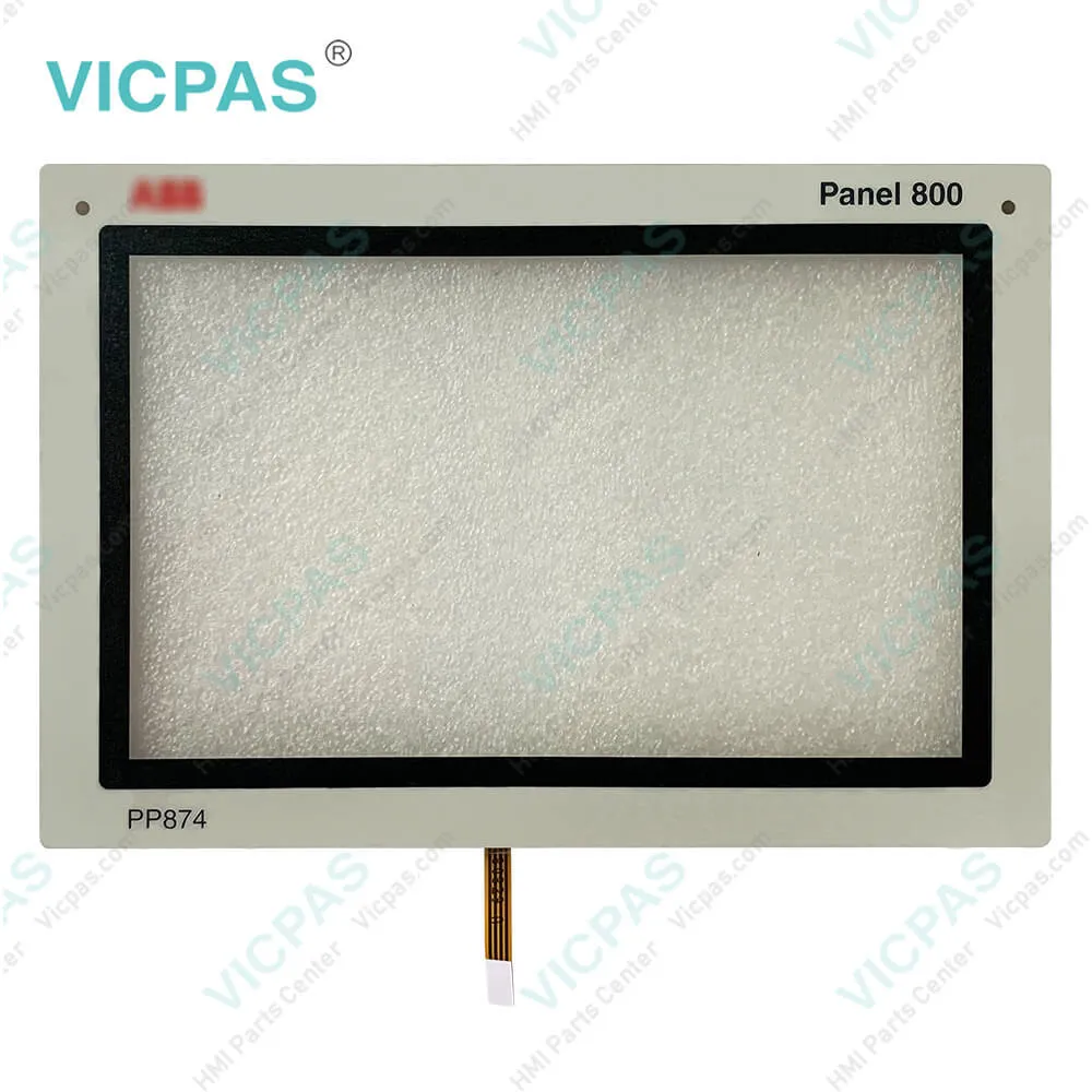 PP874 3BSE069271R1 7'' Glass Panel Front Overlay Repair