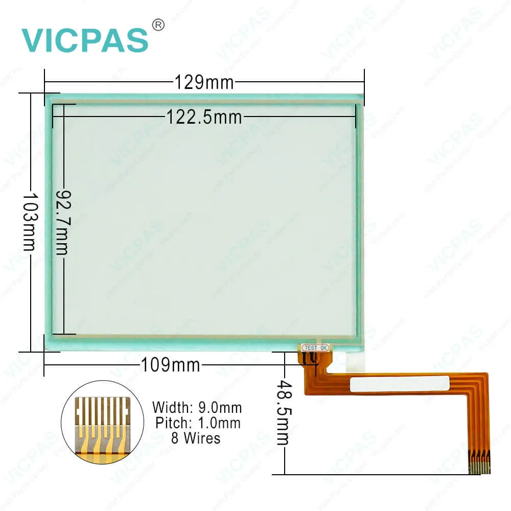 Membrane keypad for XBTGK2330 membrane keyboard switch