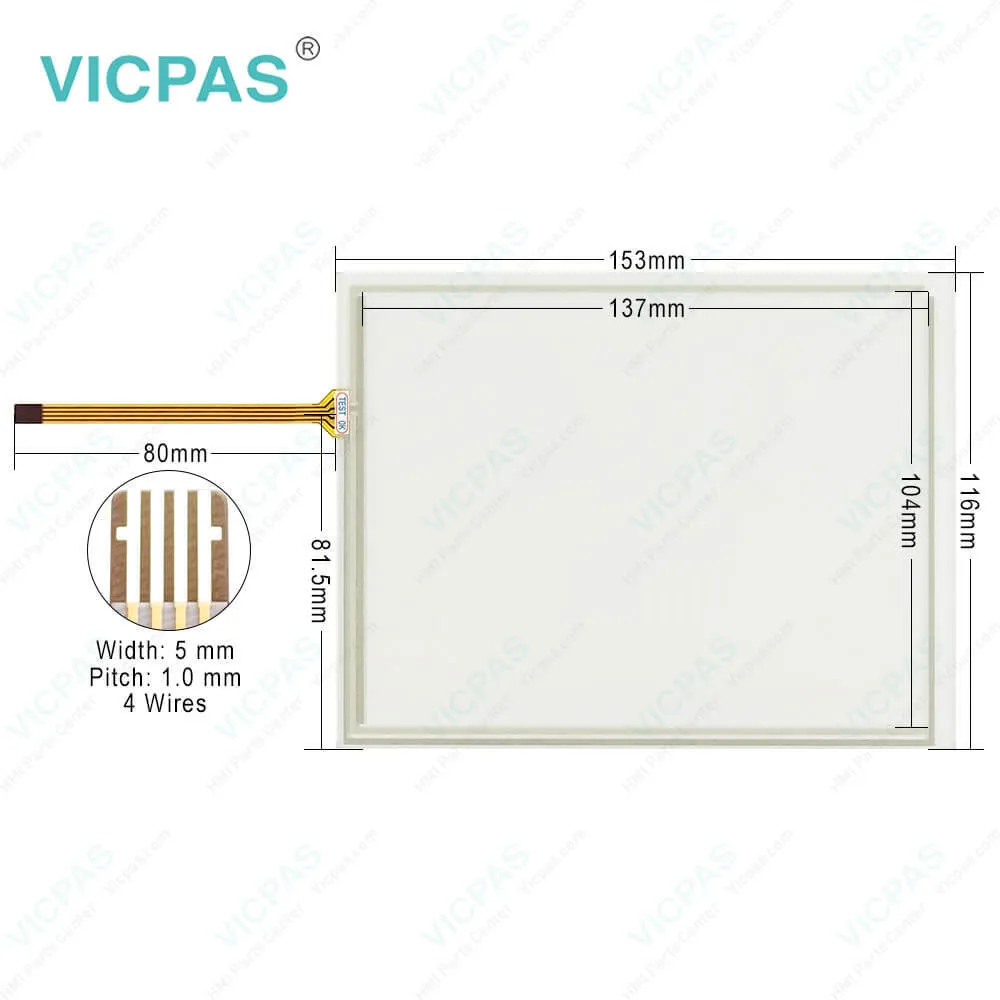 5MP050.0653-K04 Touch Screen Terminal Keypad Replacement