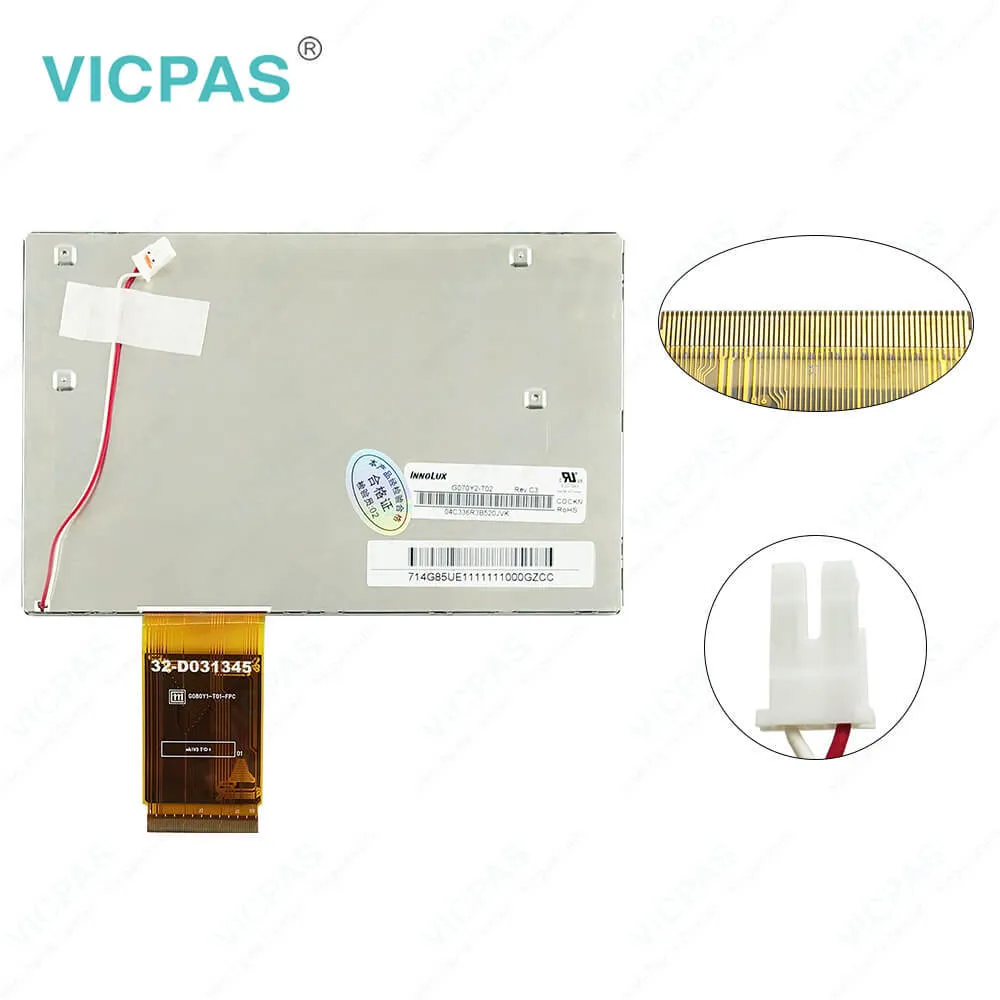 Brand New Original G070Y2-T02 LCD Display Panel Repair