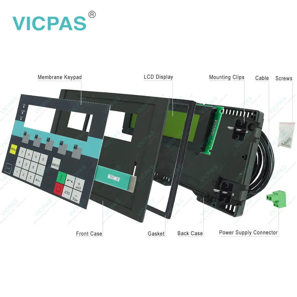 6SL3055-0AA00-4CA1 A5E00392920 Membrane Keypad LCD Display HMI Case