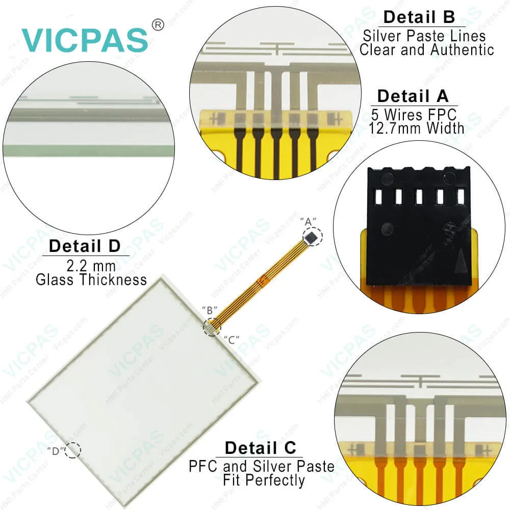 CP7911-1024-0000 Touch Screen Film Terminal Keypad LCD Panel Repair