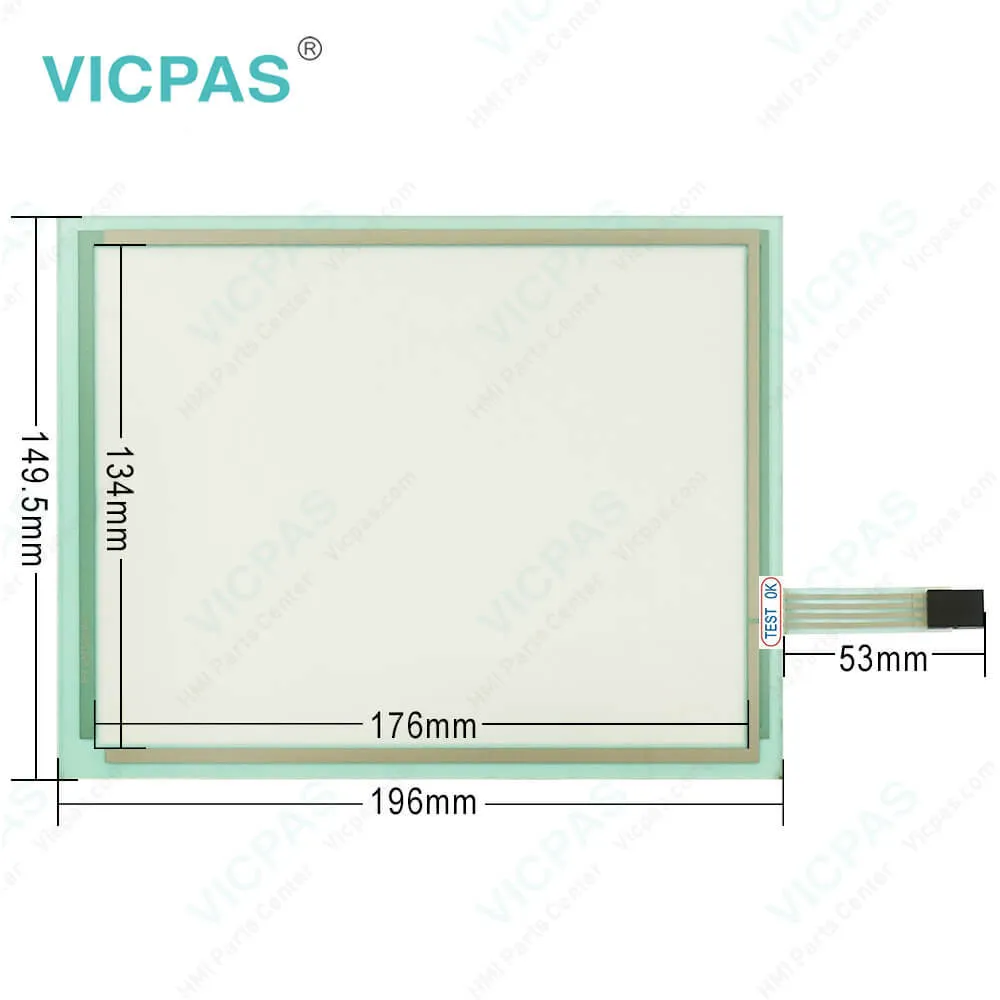 ESA Terminals VT580W APT00N Touch Panel Front Overlay